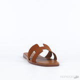 Hermes Oran Orange Suede Sandal Mule Epson Leather (Premium Batch) - Photo 2