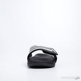 Adilette Core Black White Stripes Slides - Photo 2
