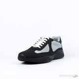Prada America's Cup Soft Rubber Black Sneakers (Premium Plus Batch) - Photo 2