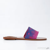 LV Monogram Gradient Pink Purple Slippers (Premium Batch) - Photo 3