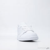 Air Jordan 1 Low Triple White Tumbled Leather (Premium Plus Batch) - Photo 2