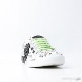 D&GG Graffiti-Printed Lace-Up Sneakers (Dot Perfect) - Photo 2