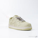 Nike Air Force 1 Low NAI-KE Tan Canvas (Dot Perfect) - Photo 2