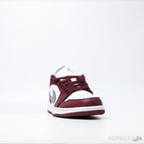 Air Jordan 1 Low White Bordeaux (Premium Plus Batch) - Photo 2