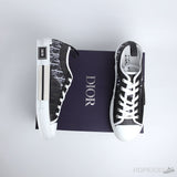Dior B23 Low Top Black White (Dot Perfect) - Photo 2