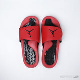 Air Jordan Hydro 5 Retro University Red Black Slides - Photo 15
