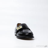 Gucci Logo-Plaque Leather Loafer (Dot Perfect) - Photo 2