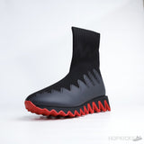CL Sharky Sock Man Black Mesh Sneaker (Dot Perfect) - Photo 2