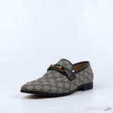 Gucci Supreme Canvas Horsebit Web Loafer (Dot Perfect) - Photo 2