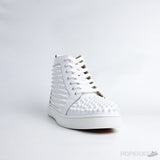 CL Louis Spikes High Sneaker White - Photo 2