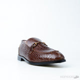 Gucci Jordaan Crocodile Loafer Brown (Dot Perfect) - Photo 4