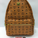 MCM Leather Brown Bagpack [ TOP MATERIALS] - Photo 2