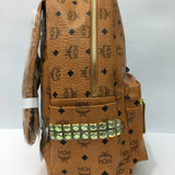 MCM Leather Brown Bagpack [ TOP MATERIALS] - Photo 5