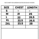 Jordan Training Hyper Dry Sleeveless Black Hoodie - Photo 5