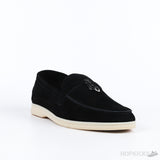 Loro Piana Black Summer Charm Loafer (Premium Batch) - Photo 2