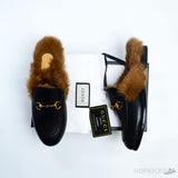 Gucci Princetown furr Loafers - Photo 2