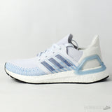 Ultra Boost 20 White Blue (Real Boost) - Photo 1