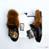Gucci Princetown Tiger furr Loafers - Photo 2