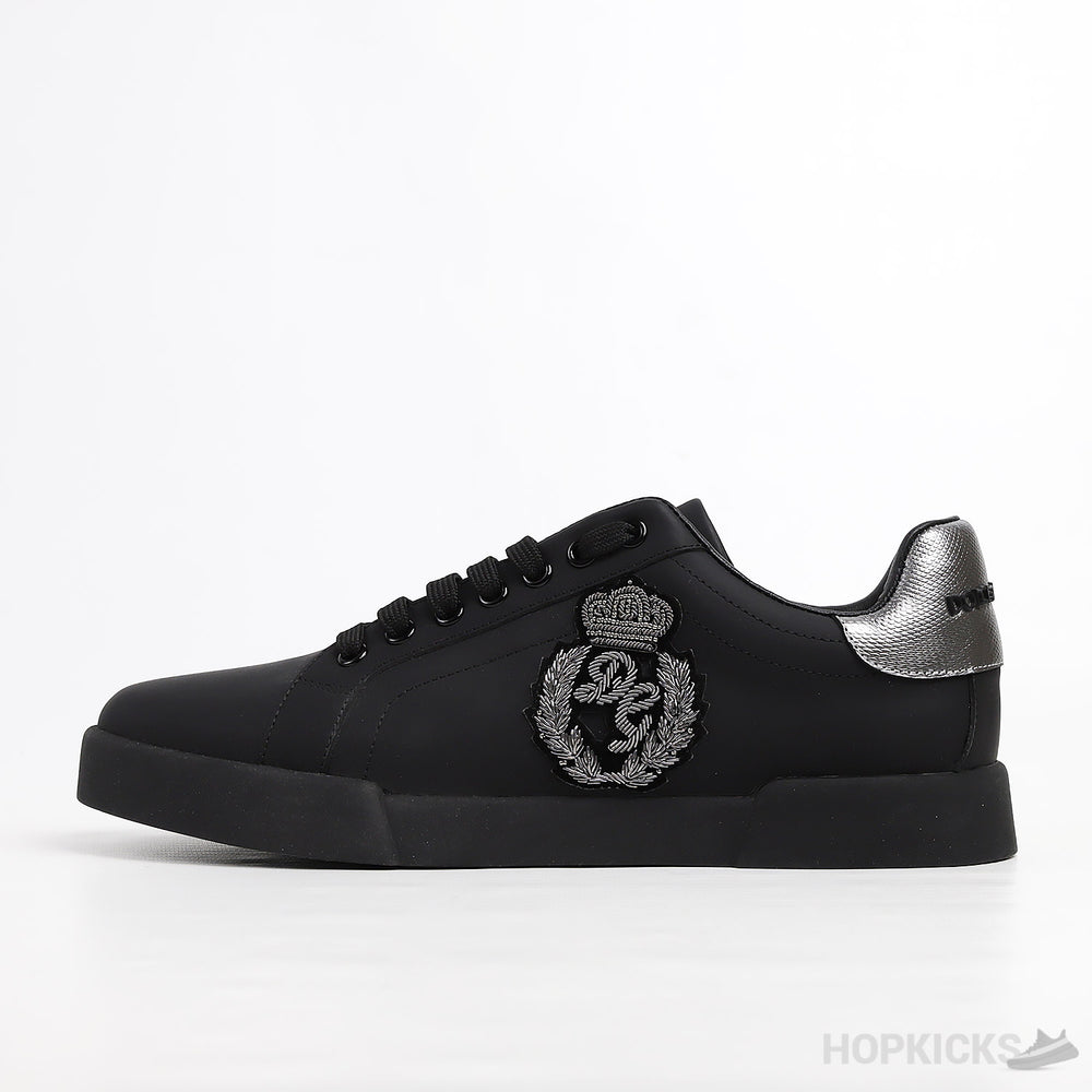 D&G Portofino Crown Patch Black