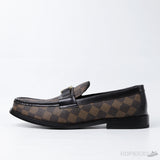 LV Damier Print Major Loafer Brown (Dot Perfect) - Photo 1