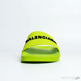 Balenciaga Pool Slide Lime - Photo 3