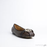 Michael Kors Lillie Moccasin Flats Brown (Dot Perfect) - Photo 2