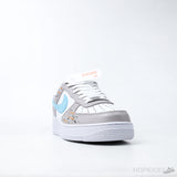 Nike Air Force 1 Low Paint Drip Grey (Premium Plus Batch) - Photo 2