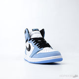 Air Jordan 1 Retro High White University Blue Black (Dot Perfect) - Photo 2