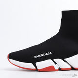 Bale*ciaga Speed 2.0 Black White Red (Dot Perfect) - Photo 7