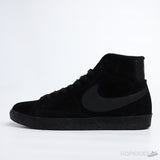 SB Zoom Blazer Mid Triple Black (Premium Plus Batch) - Photo 1