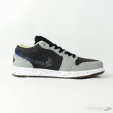 Air Jordan 1 Low SE Crater Black Grey - Photo 5