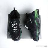 Bale*ciaga Triple S Black Green (Dot Perfect) - Photo 2