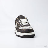 Virgil Abloh's LV x Nike Air Force 1 Brown Damier Pattern (Premium Plus Batch) - Photo 2