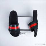 Gucci Web Slide Sandal Black - Photo 2