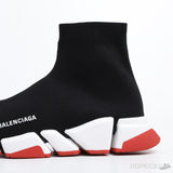 Bale*ciaga Speed 2.0 Black White Red (Dot Perfect) - Photo 8