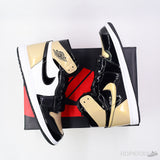 Air Jordan 1 Retro High NRG Patent Gold Toe - Photo 2