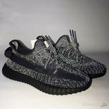 Yeezy Boost 350 V2 Static Black (Reflective) - Photo 2