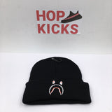 A bathing ape BAPE SHARK FACE Black beanie - Photo 2