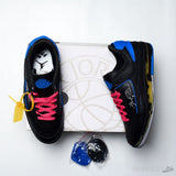 Off-White x Air Jordan 2 Retro Low SP Black Blue - Photo 12