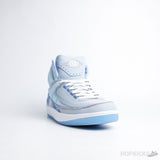 J Balvin x Air Jordan 2 Retro Celestine Blue White Multi-Color (Dot Perfect) - Photo 5