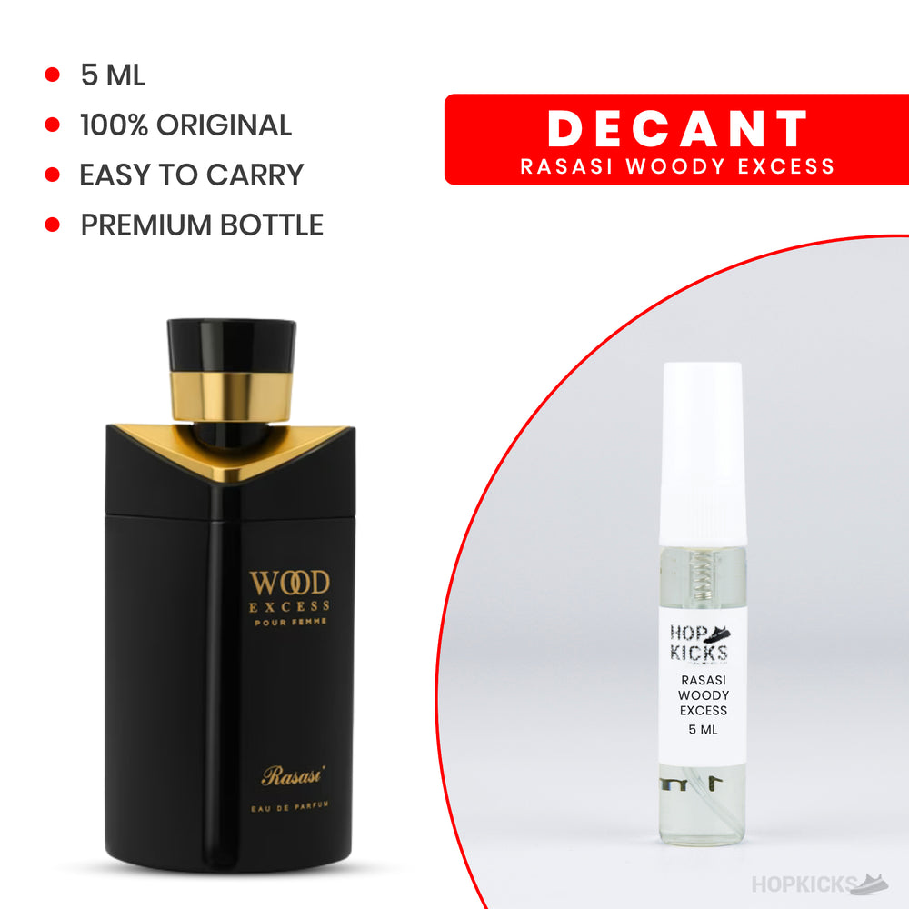 Rasasi Woody Excess | Original Decant