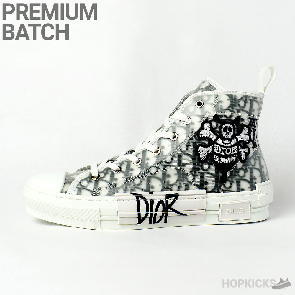 D*r X Shawn White Oblique Canvas Hi Top
