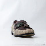Gucci GG Web-stripe Tassel Loafers (Dot Perfect) - Photo 2