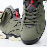 Travis Scott x Air Jordan 6 Retro 'Olive' (Premium Batch) - Photo 9