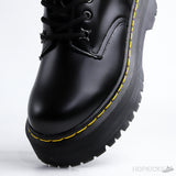 Dr. Martens 1460 Smooth Leather Buckle Boots (Dot Perfect) - Photo 7