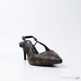 LV Decollete Monogram Brown PUMP (Dot Perfect) - Photo 2