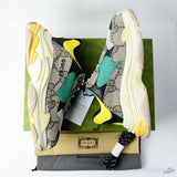Gucci x Balenciaga The Hacker Project Triple S Beige Green - Photo 2