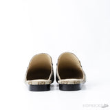 Gucci Princetown Slippe Jumbo GG Camel Canvas (Dot Perfect) - Photo 8
