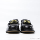 Versace Black Leather Metal Logo (Dot Perfect) - Photo 8