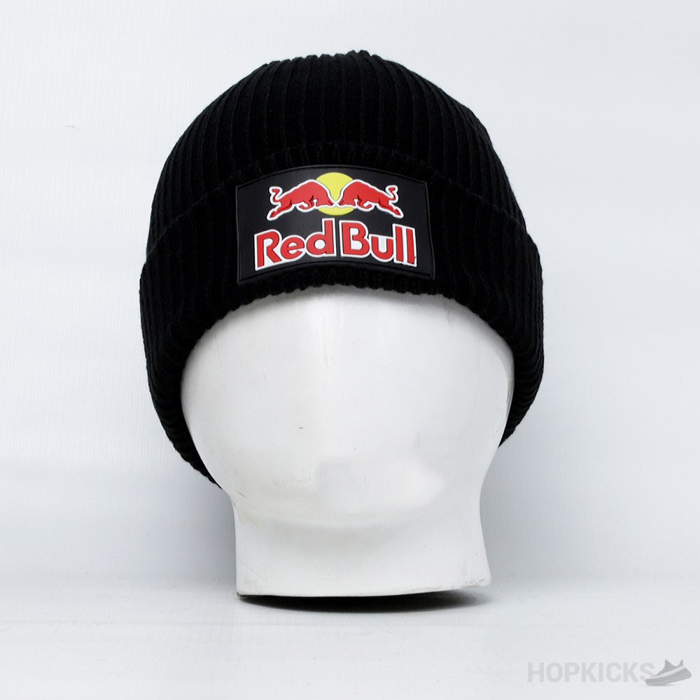 Red Bull Black Wool Beanie